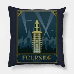 Art Deco Fourside Pillow