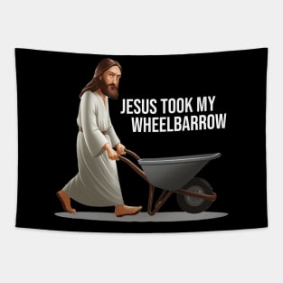 Jesus take the Wheel - Barrow Tapestry