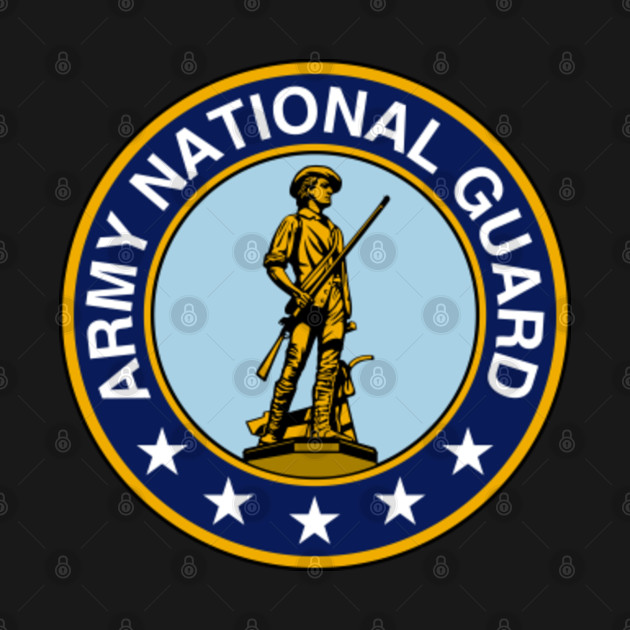 Discover Army National Guard Seal - Army National Guard Seal - T-Shirt