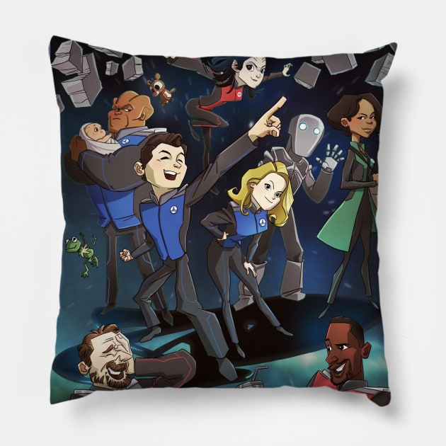 The ORVILLE! Pillow by tumblebuggie