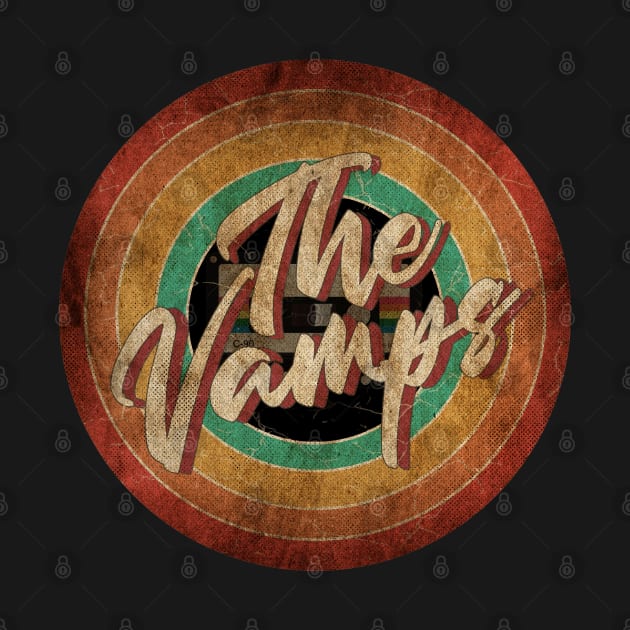 The Vamps Vintage Circle Art by antongg