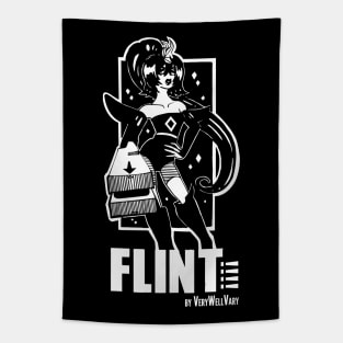 The Flint Print (LIGHT) Tapestry
