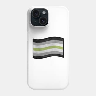 Foggy Agender Pride Flag Phone Case