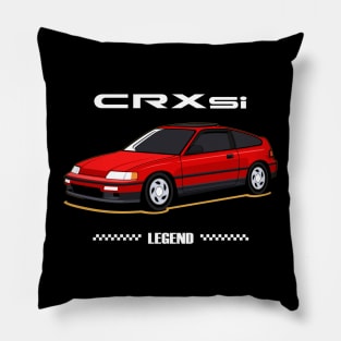 CRX SI JDM Classic Cars Pillow