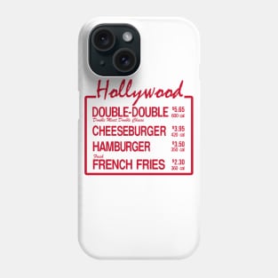 Hollywood Burger Phone Case