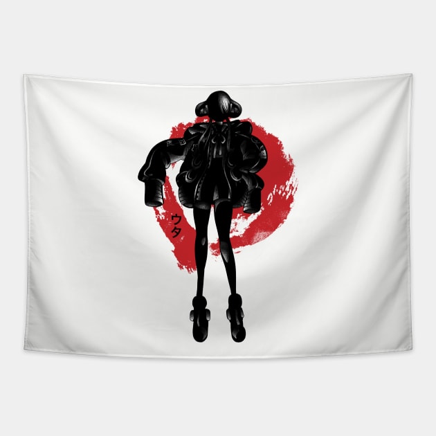 Crimson Uta Tapestry by FanFreak