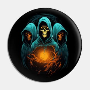 The Hooded Haunt Pin