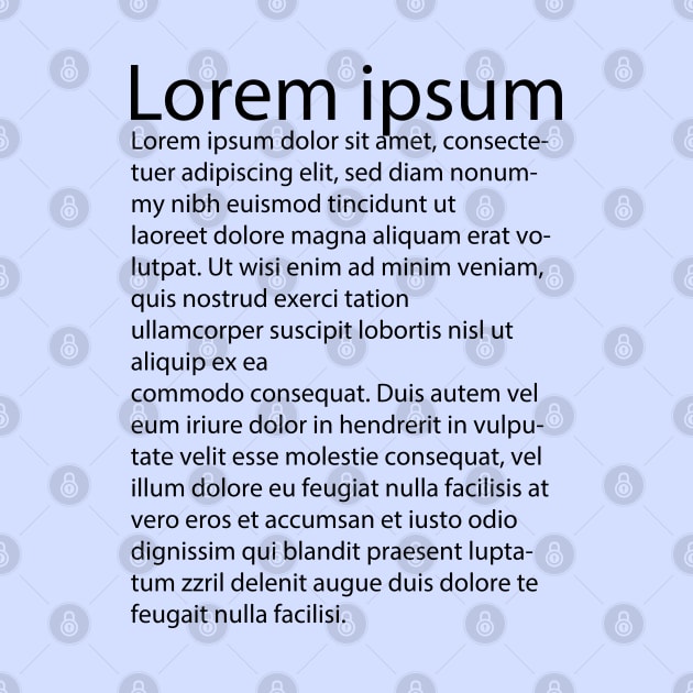 LOREM IPSUM by nurkaymazdesing