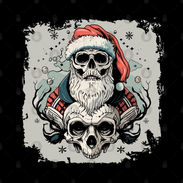 Santa Skull Collection 3 by DNT Designs