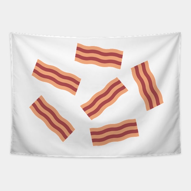 Bacon Rashes Tapestry by Radradrad