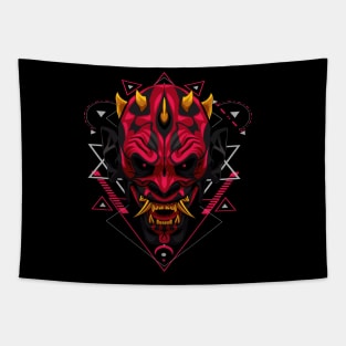 king devil scary Tapestry