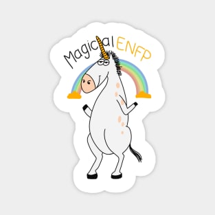 Magical ENFP unicorn Magnet