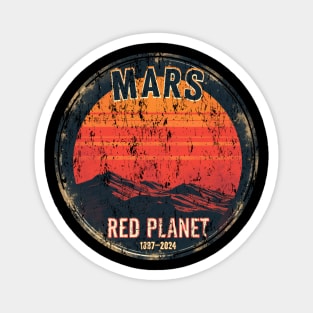 Red Planet Mars: Cosmic Adventure Awaits Magnet