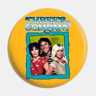 Retro Threes company 80s Aesthentic Pin