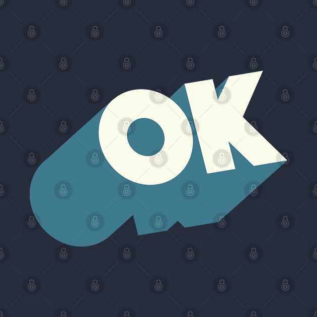 OK //// Ok Logo Blocky Design #3 by DankFutura