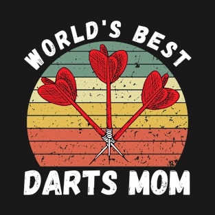 Best Darts Mom T-Shirt