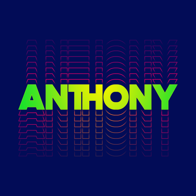 Anthony gift idea for boys men first given name Anthony by g14u