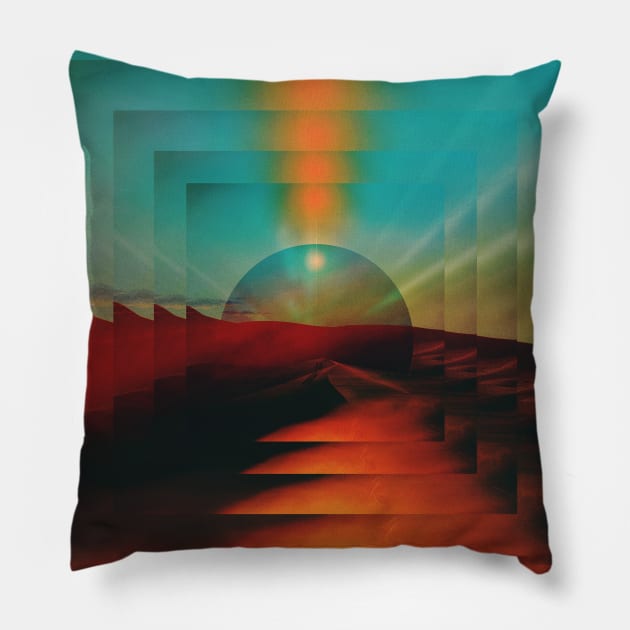 Glimpse Pillow by lacabezaenlasnubes