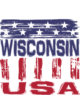 Madison Wisconsin USA T-Shirt Magnet