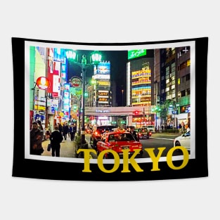 Bright lights of Roppongi Tapestry