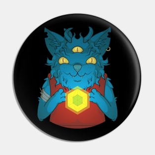 Sacred Space Cat Pin