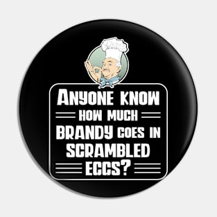 Anyone know how much brandy goes in scrambled eggs? Adult breakfast Pin