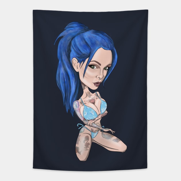 riae Tapestry by bobgoodallart