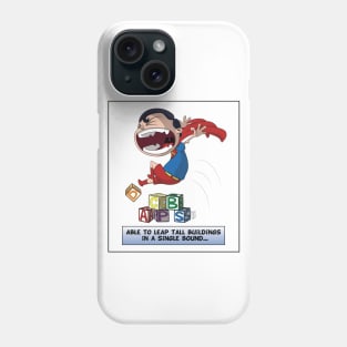 Look its a Bird! - Leaping tall buildings Phone Case