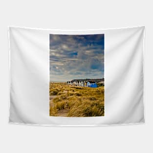 Hengistbury Head Beach Huts Bournemouth Dorset UK Tapestry