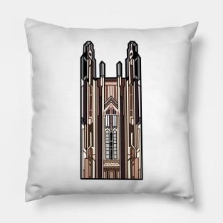 Wellesley College Galen Stone Tower Pillow