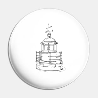 Nazare Lighthouse Pin