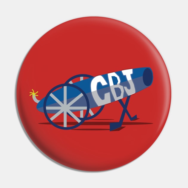 CBJ Cannon Pin by MAS Design Co