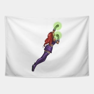 Starfire - Righteous Fury Tapestry