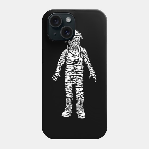 Military Mummy Halloween Theme Phone Case by SugarMootz