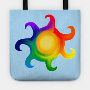 Rainbow Sun Tote