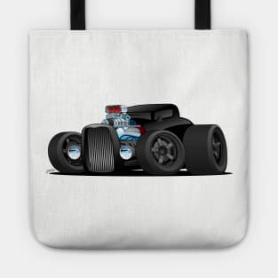 Custom Black Hot Rod Coupe Tote