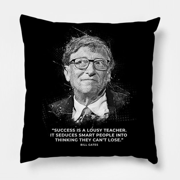 Bill Gates Pillow by Creativedy Stuff