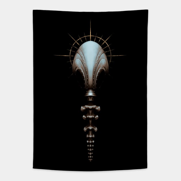 Dream helmet Tapestry by Mang Kumis