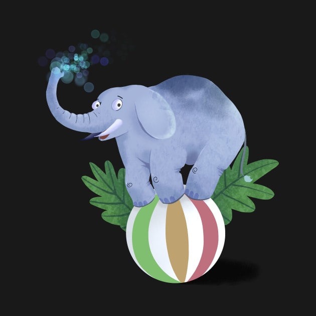 cute elephant by OMOY