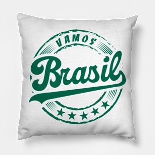 Vamos BRAZIL Pillow