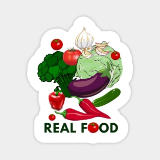 Real Food Organic Magnet