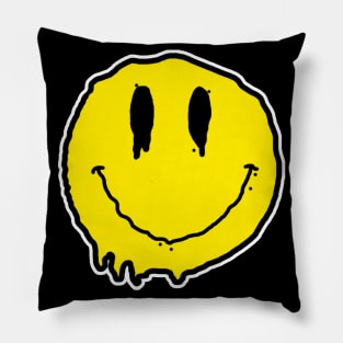 Slimey Smiley Pillow