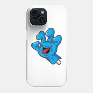 Laughing cartoon hand Phone Case