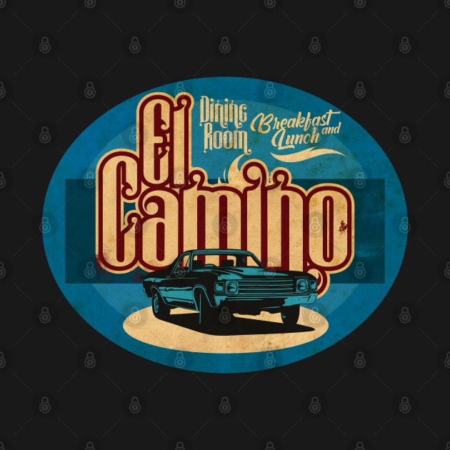 El Camino Vintage by CTShirts
