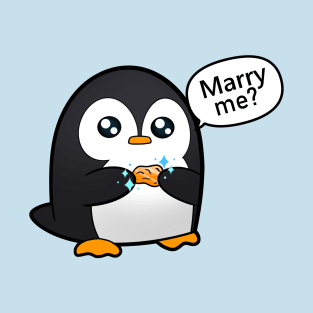 Marry Me Penguin T-Shirt