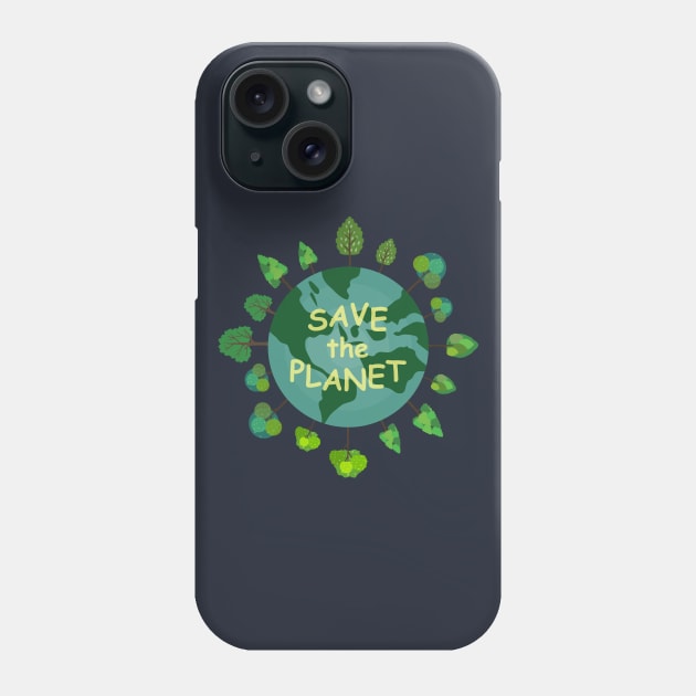 Earth day Phone Case by Lani3M