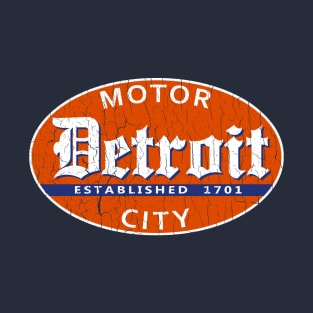 Vintage Detroit - Motor City T-Shirt
