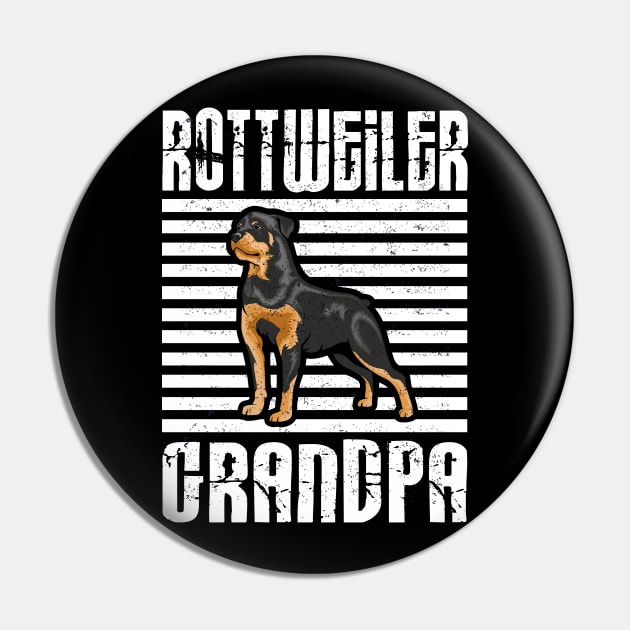 Rottweiler Grandpa Proud Dogs Pin by aaltadel