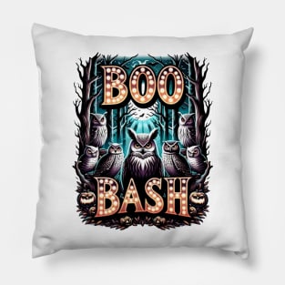 Electrifying 'Boo Bash' design Pillow