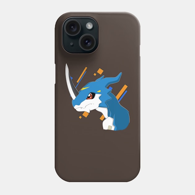 Ex-Veemon Phone Case by MEArtworks